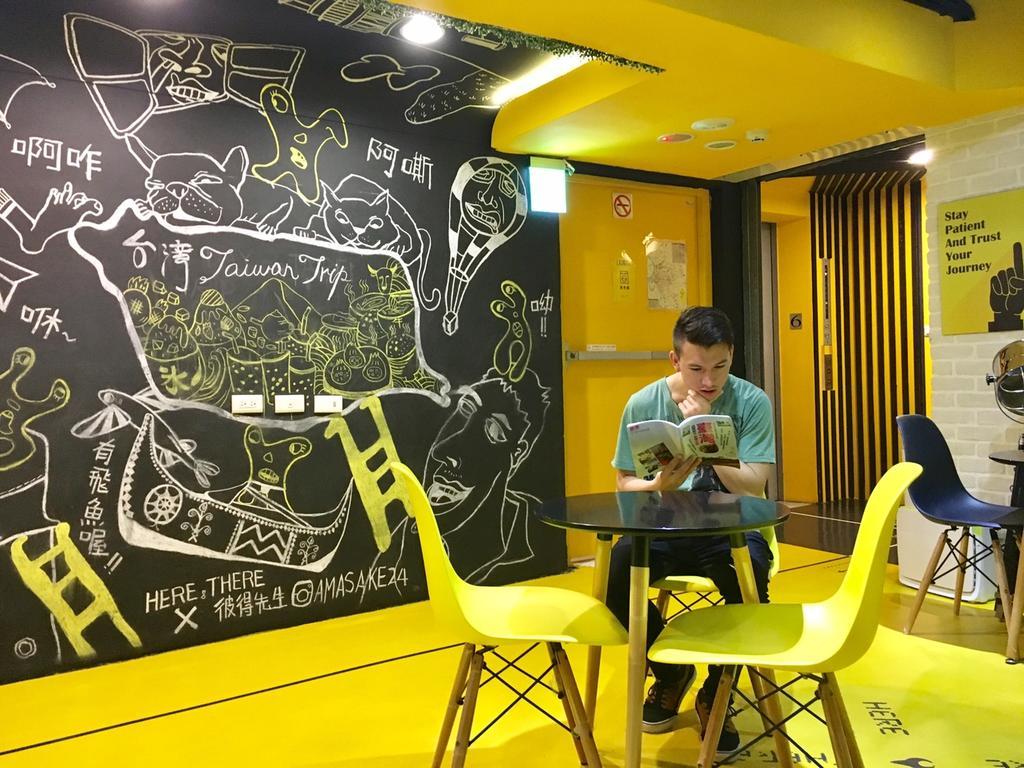 Here X There Hostel Taipei Main Station Kültér fotó